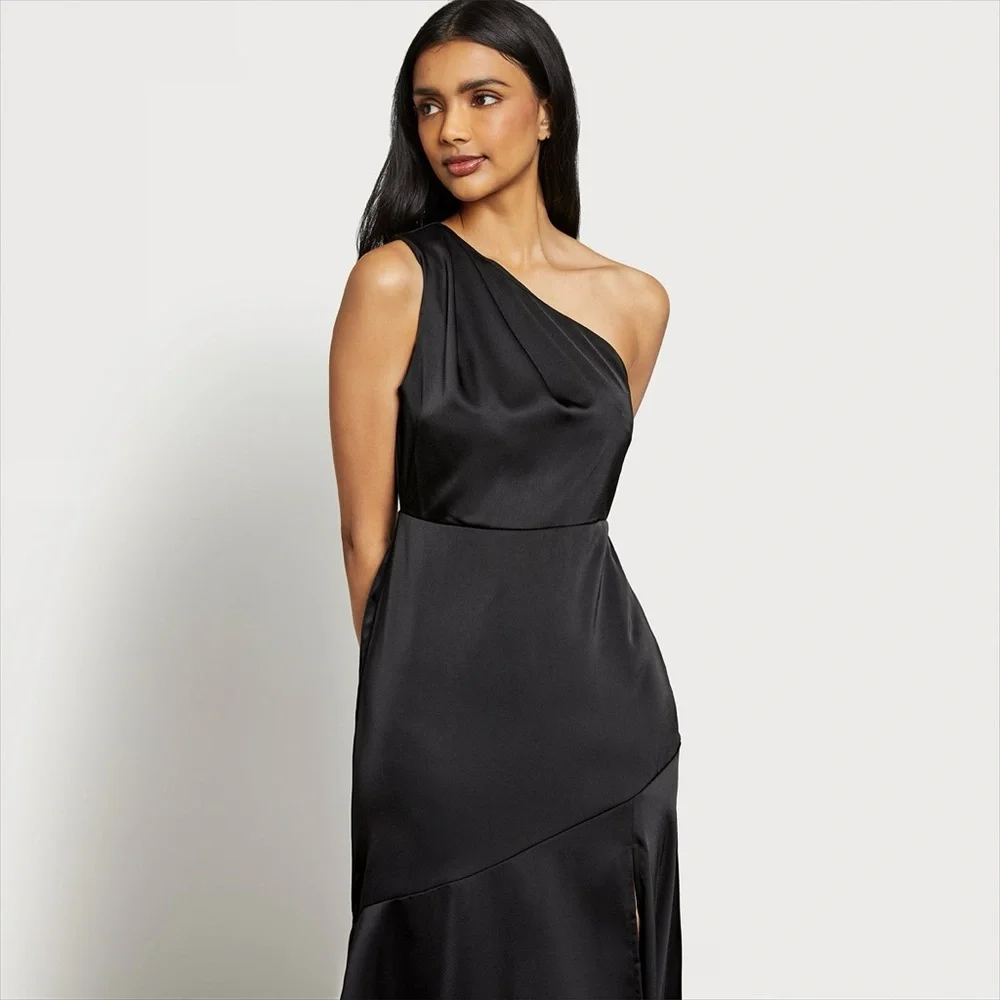 Sam Edelman One Shoulder Midi Dress New With Tags - Picture 4 of 10